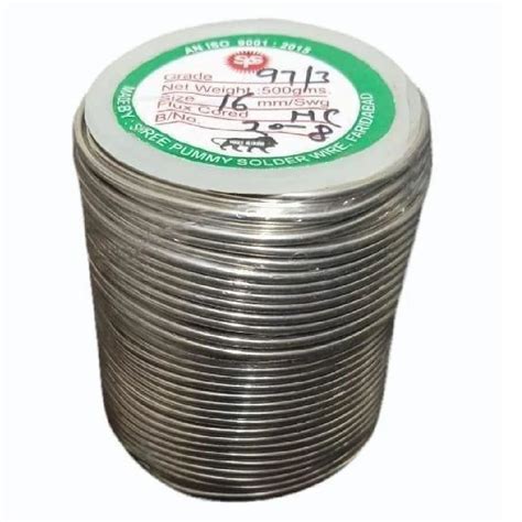 Solder Wire - 18SWG Tin Lead Solder Wires Manufacturer from Faridabad
