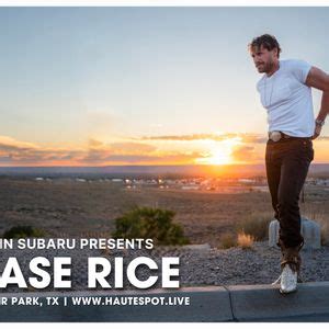 Chase Rice at Haute Spot - Presented by Austin Subaru, Haute Spot ...