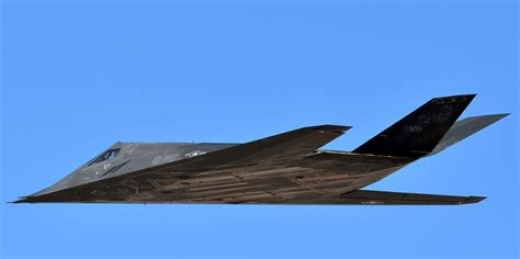 Revealed in 1988, the Lockheed F-117 Nighthawks polygon-design left it ...