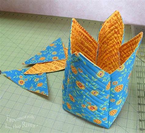 Image result for Fabric Box Tutorial