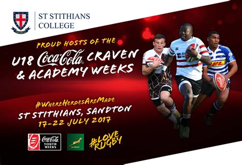 Saints hosts Craven and Academy Weeks 2017 – News – St Stithians College