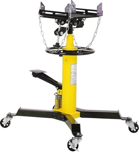 Transmission Jack, 1322 Lbs (3/5 Ton) Capacity 2-Stage Hydraulic ...