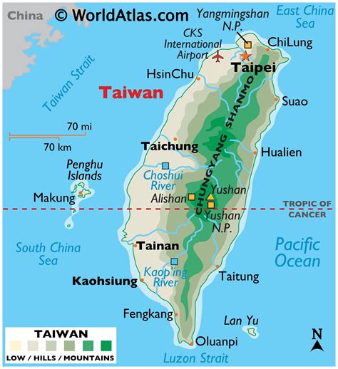 Taiwan Maps & Facts - World Atlas