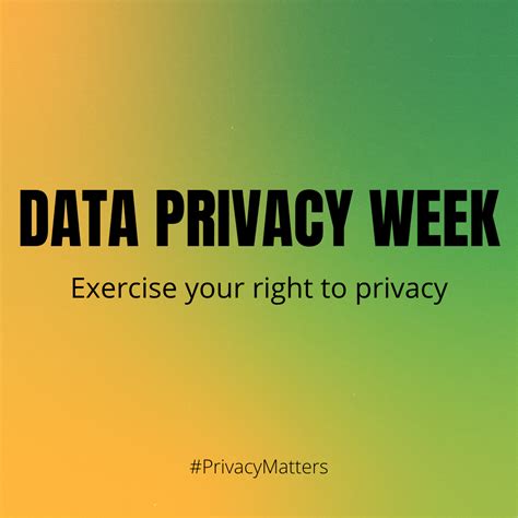 Data Privacy Week — Teletype