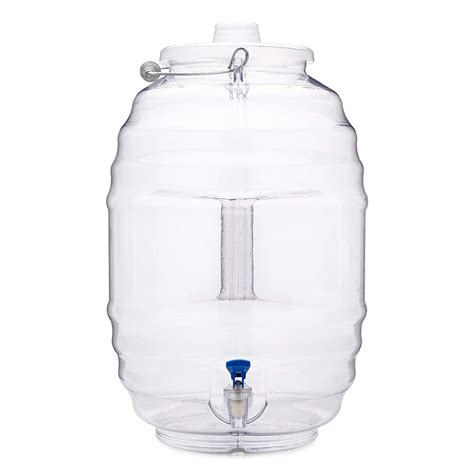 Buy 5 Gallon Jug with Lid and Spout - Aguas Frescas Vitrolero Plastic ...