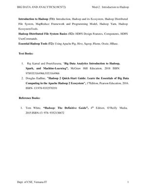 Decision Trees in Big Data Analytics - Studocu