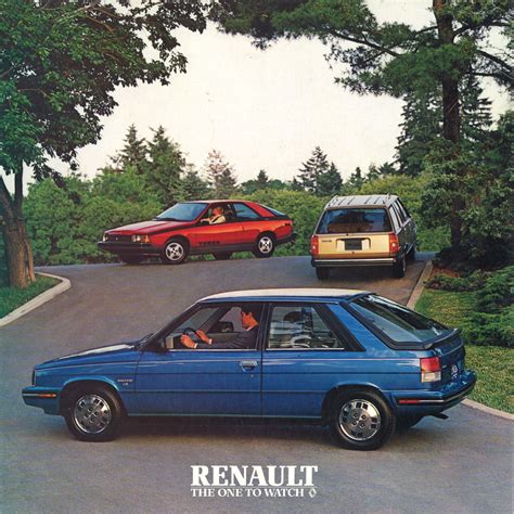1984 Renault Alliance brochure