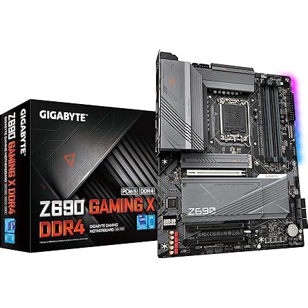 Amazon.in: Buy GIGABYTE Z690 Gaming X DDR4 (LGA 1700/ Intel Z690/ ATX ...