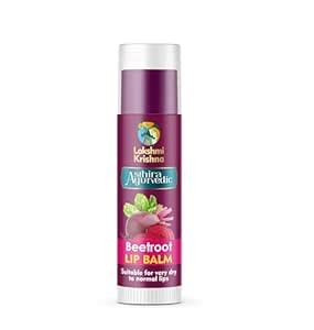 Buy Lakshmi Krishna Natural Beetroot lip balm-6g |Organic- Natural ...