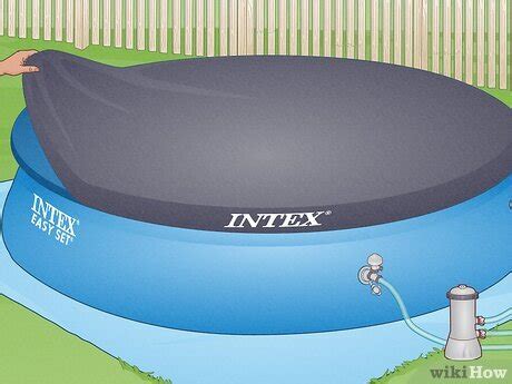 Installing Intex Easy Set Pool 的图像结果