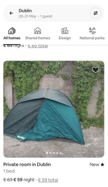 Airbnb Host Lists Out 'Tent' For Almost £60 Per Night