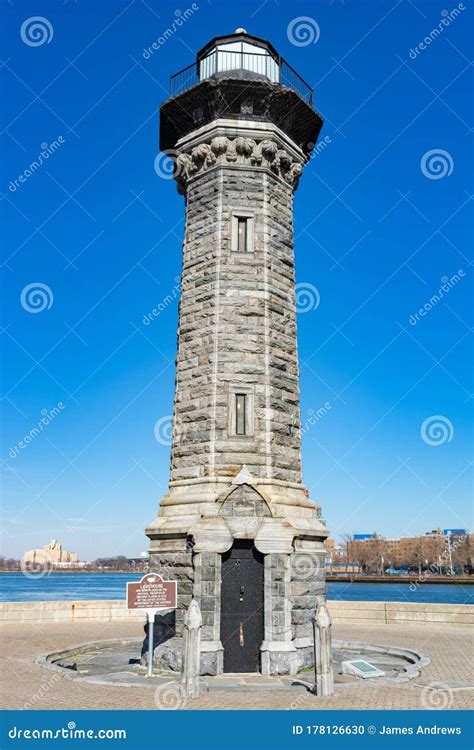 The Historic Blackwell Island Lighthouse on Roosevelt Island Along the ...