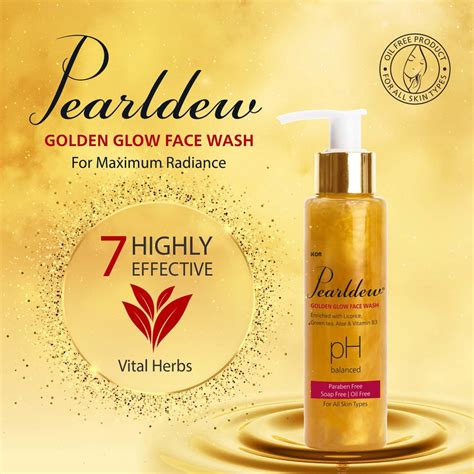 Buy PEARLDEW GOLDEN GLOW FACE WASH 100 ML | REGAIN YOUR GLOW WITH GREEN ...