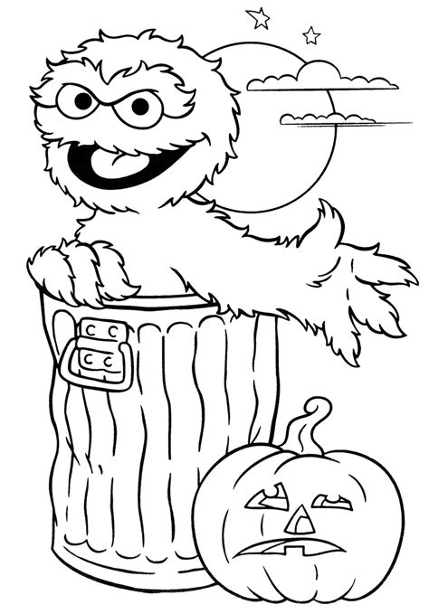 Printable Halloween Coloring Books Coloring Pages