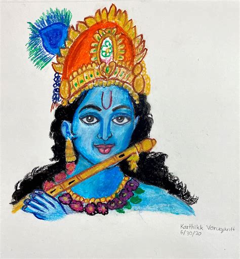 Lord Krishna Images For Drawing at Christy Nathan blog