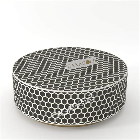 Philly Inlay Coffee table - Honeycomb – CasaGold