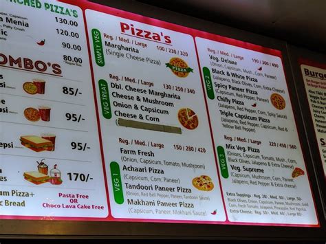 Menu at Hungry Point, Doraha