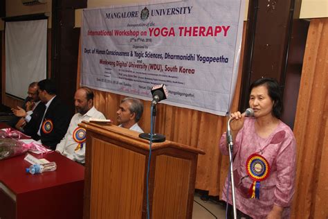 International Workshop on YOGA THERAPY | Mangalore University
