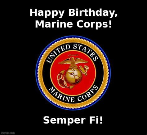 Happy Birthday, Marine Corps! - Imgflip