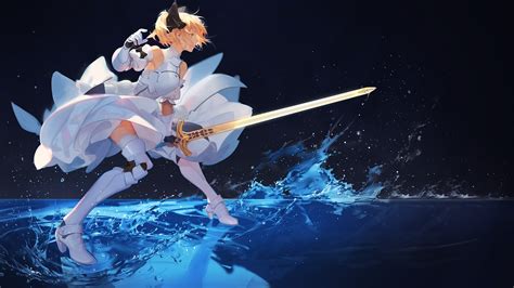 Download Saber (Fate Series) Anime Fate/Stay Night HD Wallpaper by ...