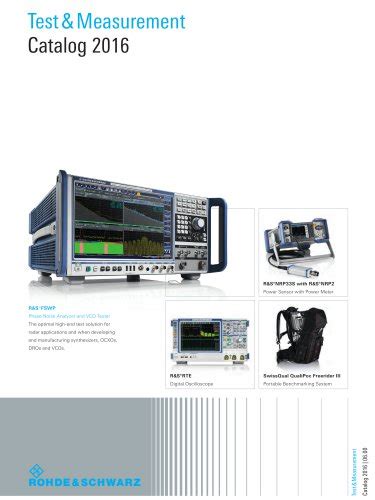 R&S®BBA150 Broadband Amplifier - Rohde Schwarz - PDF Catalogs ...