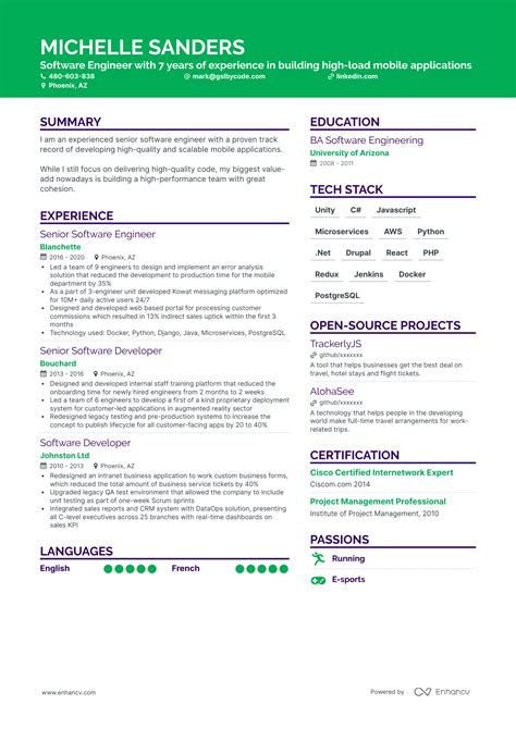 Resume Summary Examples Information Technology 的图像结果