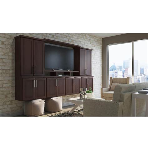 Buy Shaker Assembled 30x30x12 in. Wall Kitchen Cabinet in Java Online ...