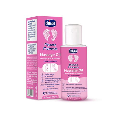 Chicco Mamma Massage Oil 100ml - Pregnancy Care – Chicco India