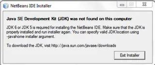 Image result for Java SE Development Kit JDK Was Not Found On This Computer