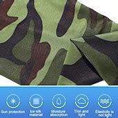 2pcs Arm Sleeves, Sports Sun UV Protection Hand Cover Cooling Warmer ...