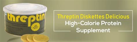 Threptin, Protein Diskettes Protein Biscuit High Calorie Supplement ...