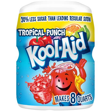 Kool-Aid Drink Mix Pina-Pineapple Unsweetened Artificially Flavored ...
