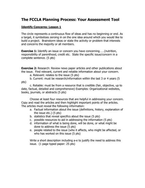 Image result for Planning Process Worksheet