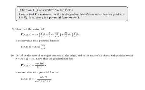 Image result for Conservative Vector Field Applications