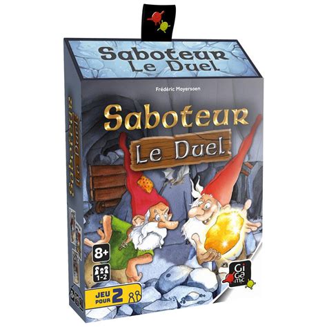 Acheter Saboteur Le Duel - Jeu de société - Gigamic