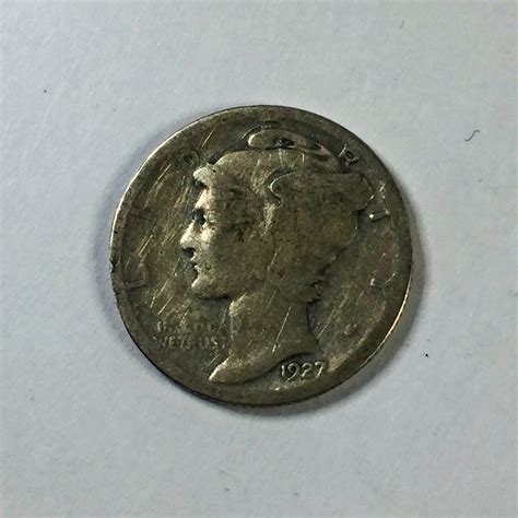 1927 Silver Mercury Head Dime | Property Room