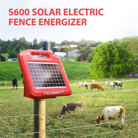 ANDMON 30-Mile Solar Fence Charger - Powerful, Sri Lanka | Ubuy