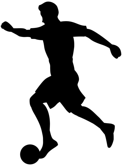 Soccer Cliparts Silhouette | Free download on ClipArtMag