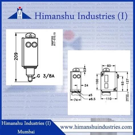Danfoss Pressure Switches - Pressure Switch, Rt200 017-523766 Trader ...