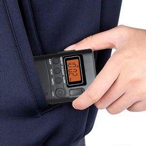 Portable AM/FM Radio Pocket Radio Player Operated Portable Radio with ...