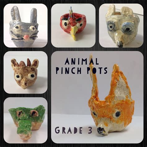 BES Art: Pinch Pot Animals