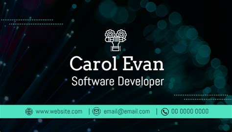 Software Development Business Cards 的图像结果
