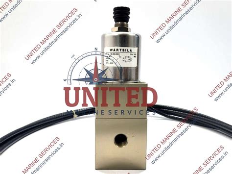 WARTSILA 184.203.024K TYPE 2E71 / 123.713.00 DN 10 TYPE 2489/41 24 V DC ...