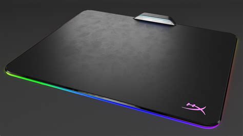 3D model HyperX FURY Ultra RGB Gaming Mouse Pad switched On | 3D Molier ...