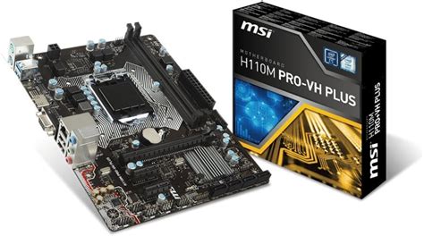 Amazon.in: Buy MSI H110M PRO-VH Plus Motherboard for Socket LGA1151 ...