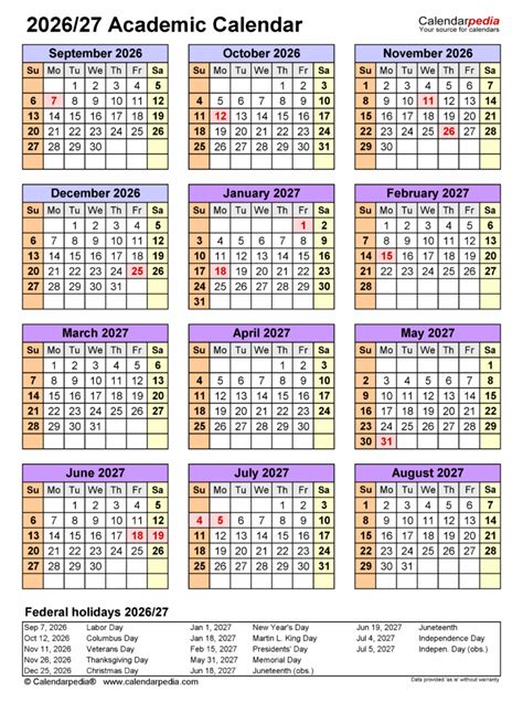Cornell Academic Calendar 2026-2027 - Calendars2026.net