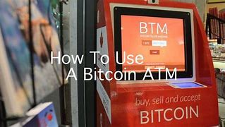 how to use a bitcoin atm machine