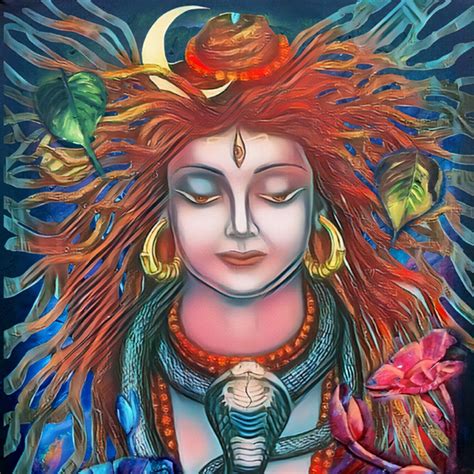 shiva painting on canvas, shiva painting by indian artists,Popular ...