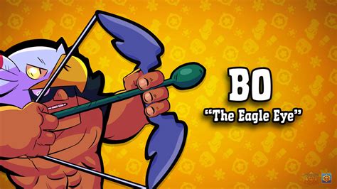 Brawl Stars Bo the Eagle Eye HD Wallpaper