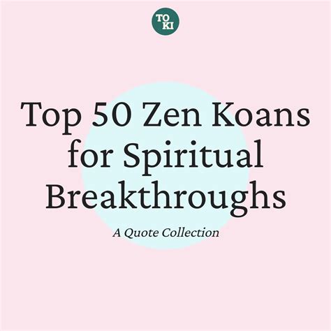 List Of Zen Koans